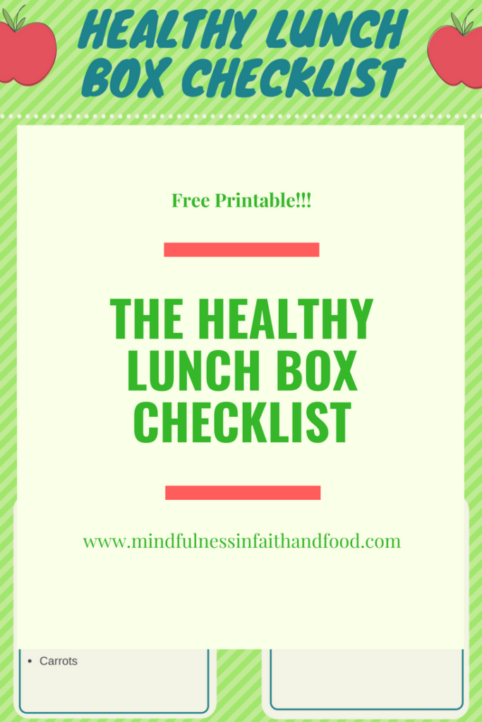 healthy school lunch ideas, healthy lunch box
