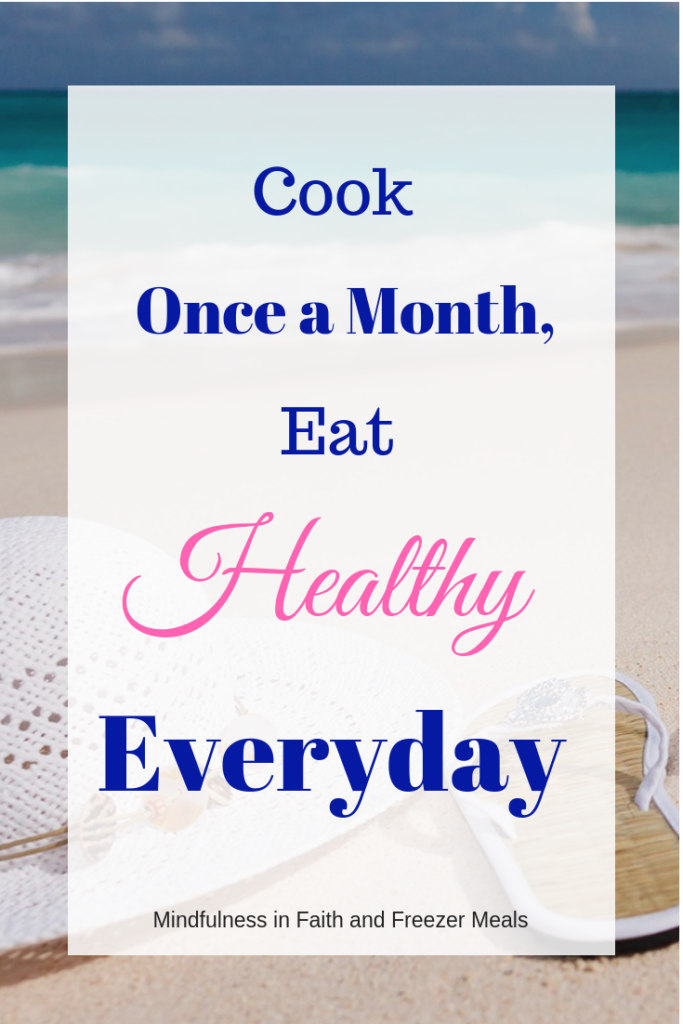 Learn how to efficiently cook healthy make ahead freezer meals once a month; the ultimate bulk cooking and meal prep guide for families; developed by a registered dietitian