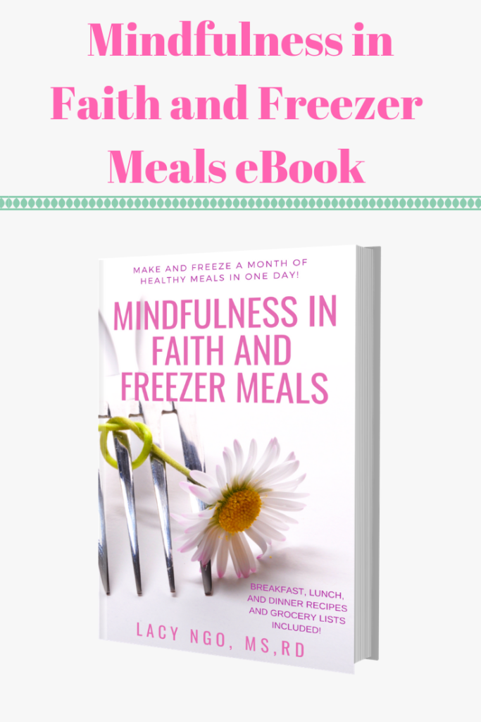 The Mindfulness in Faith and Freezer Meals ebook