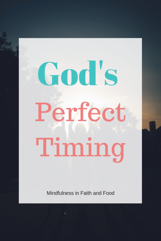 A God moment story about God's perfcet timing: a time when a happy coincidence brings joy to a child