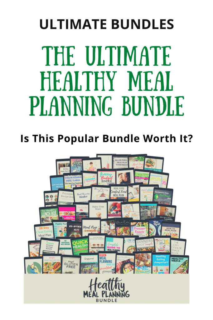 A review of the Ultimate Bundle: The Healthy Meal Planning Bundle