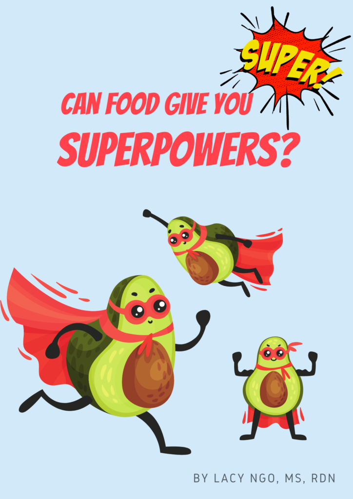 Children's book, Can Food Give you SuperPowers?